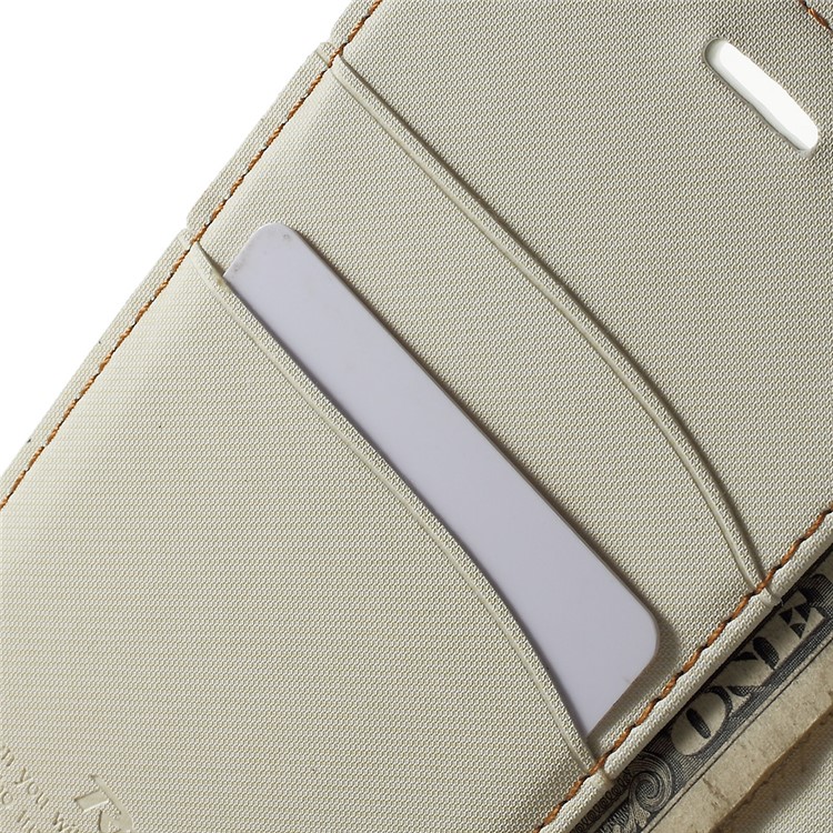 ROAR KOREA Twill Wallet Leather Cover for iPhone 6s 6 4.7 inch - White-7