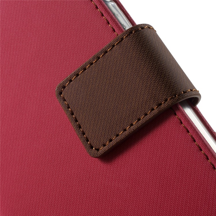 ROAR KOREA Twill Wallet Leather Shell for iPhone 6s 6 4.7 inch - Rose-8