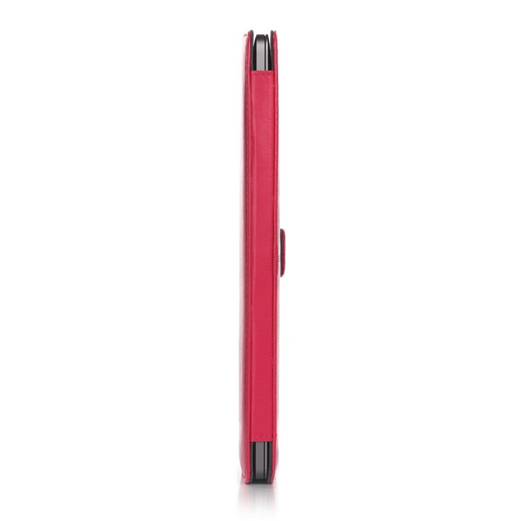 Crazy Horse Leather Protective Cover for MacBook 12-inch with Retina Display(2015) - Rose-4
