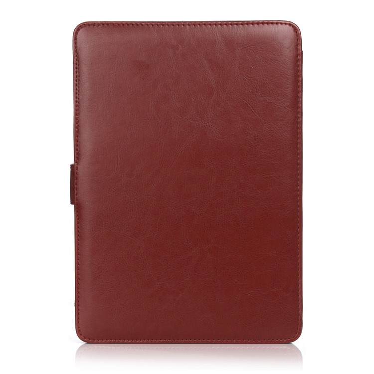 Crazy Horse Protective Leather Cover for MacBook 12-inch with Retina Display(2015) - Brown-2