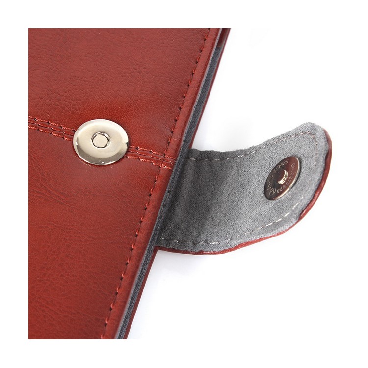 Crazy Horse Protective Leather Cover for MacBook 12-inch with Retina Display(2015) - Brown-7