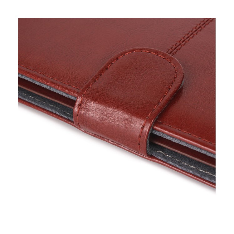 Crazy Horse Protective Leather Cover for MacBook 12-inch with Retina Display(2015) - Brown-9