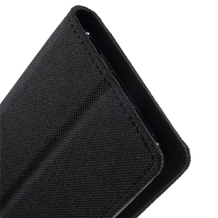MERCURY GOOSPERY Canvas Wallet Leather Case for iPhone 6s / 6 4.7 inch - Black-9