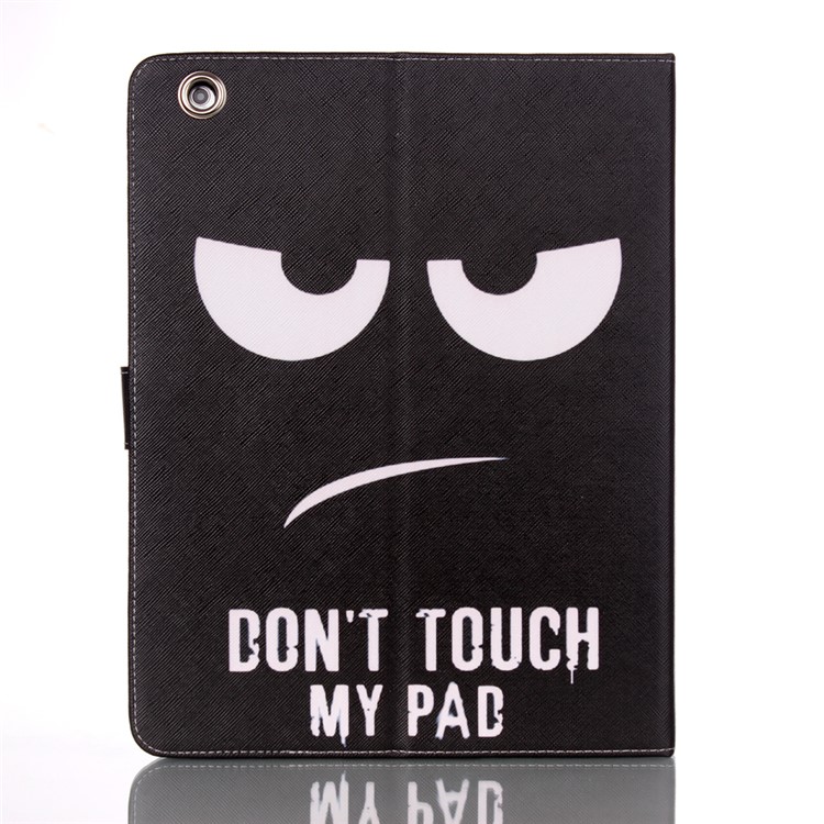 For iPad 2 3 4 Magnetic Leather Stand Case Smart Awakening - Do Not Touch My Pad-2