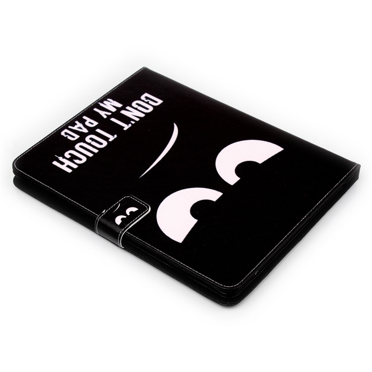 For iPad 2 3 4 Magnetic Leather Stand Case Smart Awakening - Do Not Touch My Pad-6