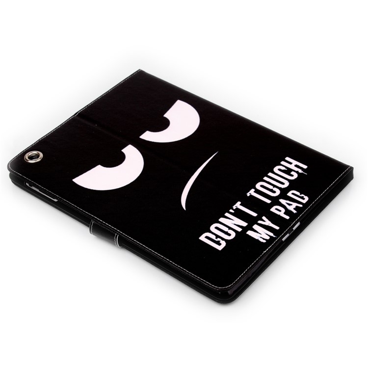 For iPad 2 3 4 Magnetic Leather Stand Case Smart Awakening - Do Not Touch My Pad-7