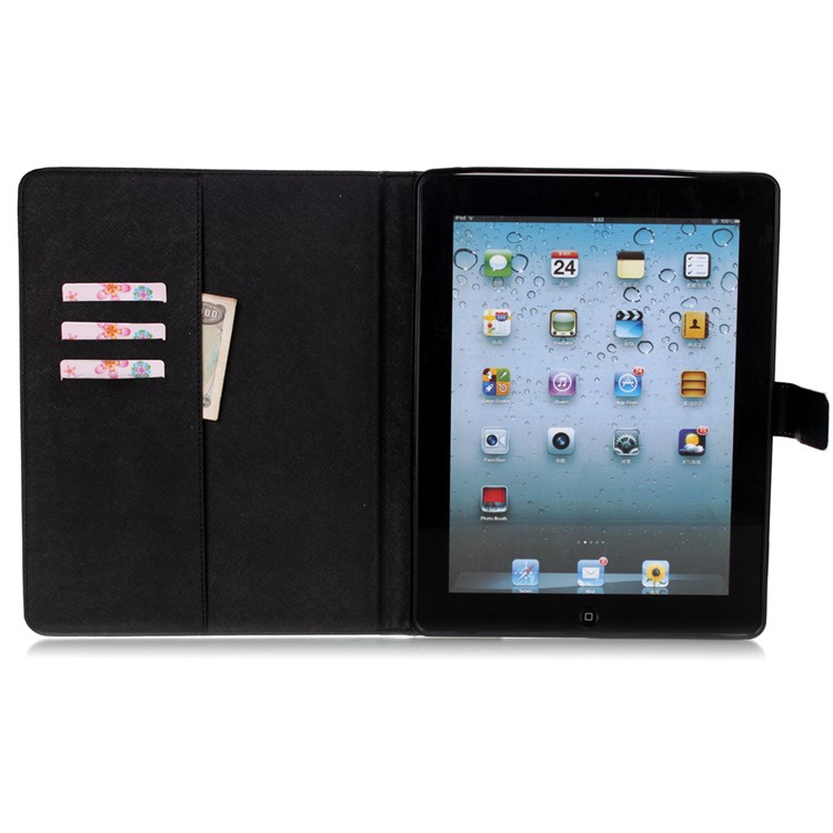 For iPad 2 3 4 Magnetic Leather Stand Case Smart Awakening - Do Not Touch My Pad-9