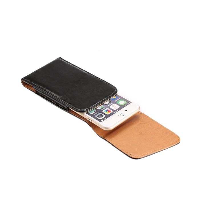 Funda De Cuero Vertical De La Bolsa De La Caja Del Cuero Del Clip Del Eslabón Giratorio Para El Iphone X 5.8 Pulgadas / iphone 8 / 7 4.7 Pulgadas-4