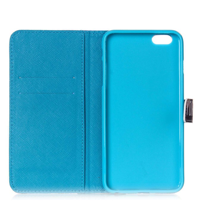 Magnetic Leather Stand Phone Case for iPhone 6s Plus / 6 Plus Plus - Forever and Always-6
