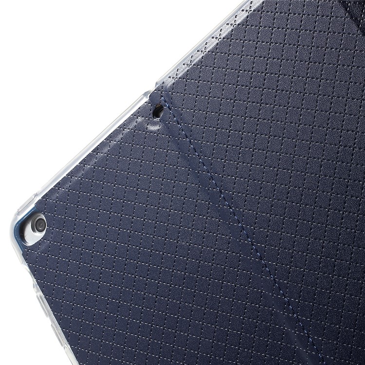 KAKUSIGA Variable Series Color-changeable Leather Smart Case for iPad Air - Blue-11