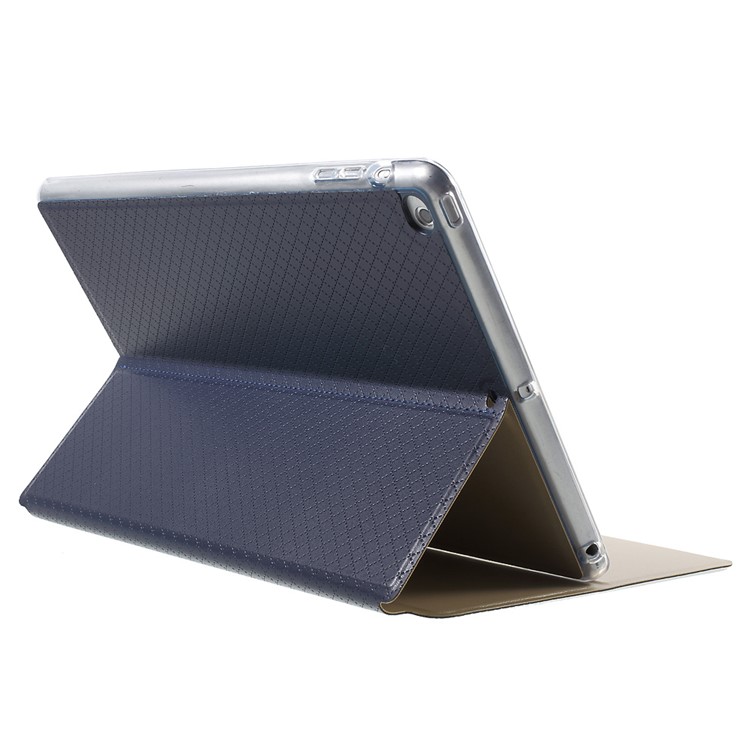 KAKUSIGA Variable Series Color-changeable Leather Smart Case for iPad Air - Blue-5