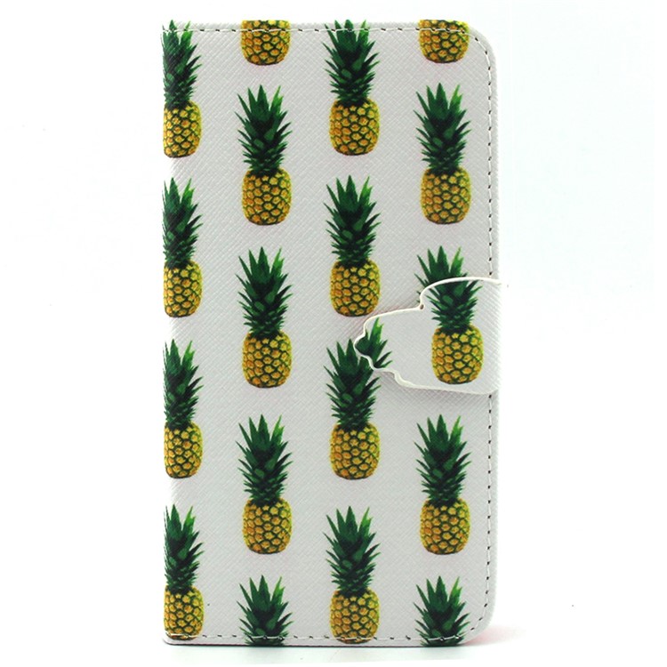 Pineapples Pattern Wallet Stand Leather Phone Case for iPhone 6 / 6s 4.7 inch-1