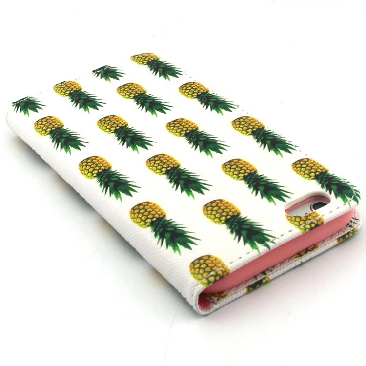 Pineapples Pattern Wallet Stand Leather Phone Case for iPhone 6 / 6s 4.7 inch-7