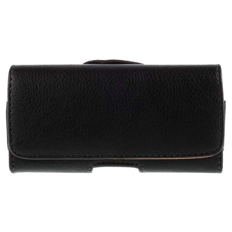 Litchi Grain Magnetic Leather Pouch Cover Holster for iPhone SE 5s 5 5c, Size: 127 x 60 x 12mm-4