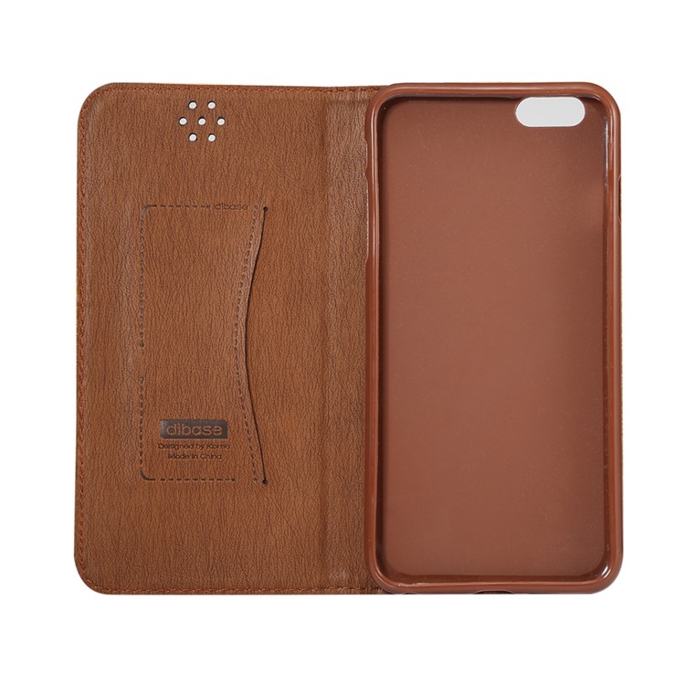 Magnetic Crazy Horse Leather Protective Case for iPhone 6s / 6 4.7 inch with Stand - Blue-13