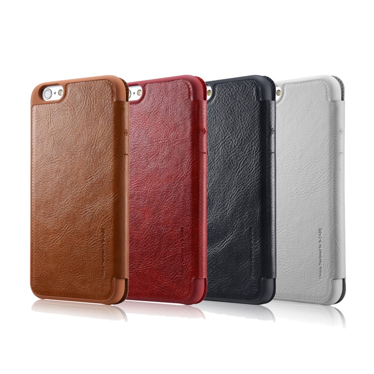 G-CASE Business Series Flip Leather Cover for iPhone 6s 6 4.7 - White-2