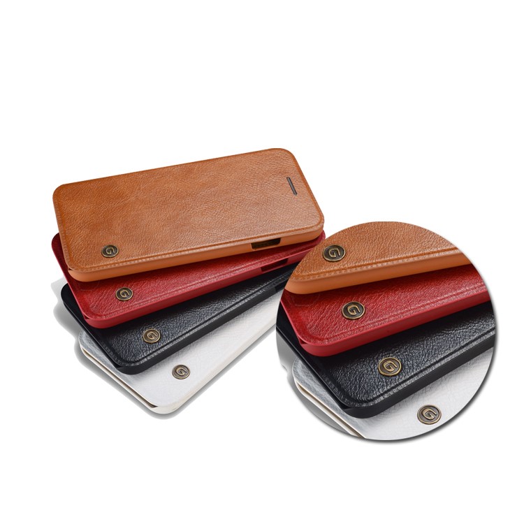 G-CASE Business Series Flip Leather Cover for iPhone 6s 6 4.7 - White-3