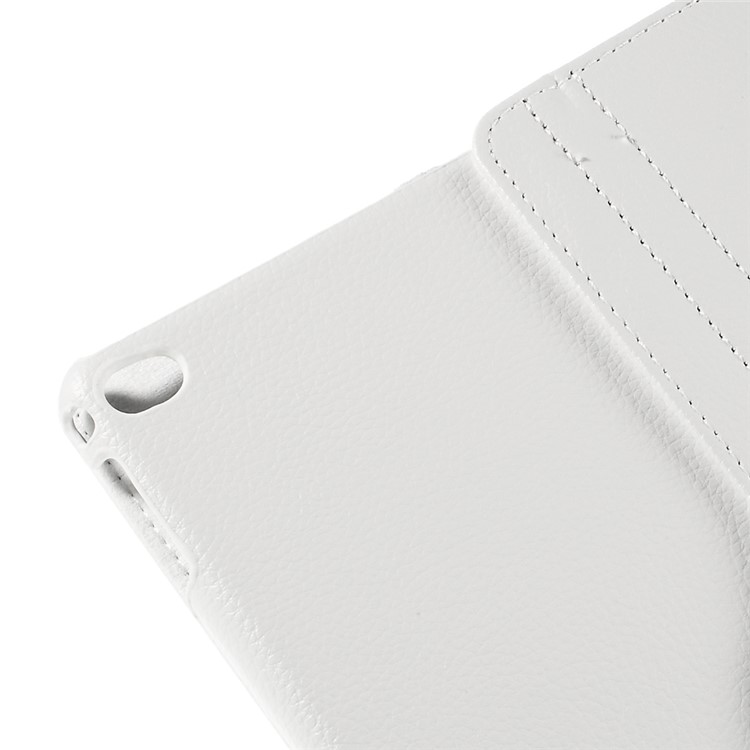 Full Rotary Stand Lychee Smart Leather Case Cover for iPad Pro 12.9 inch - White-10