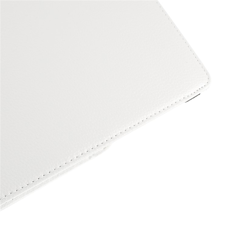 Full Rotary Stand Lychee Smart Leather Case Cover for iPad Pro 12.9 inch - White-9