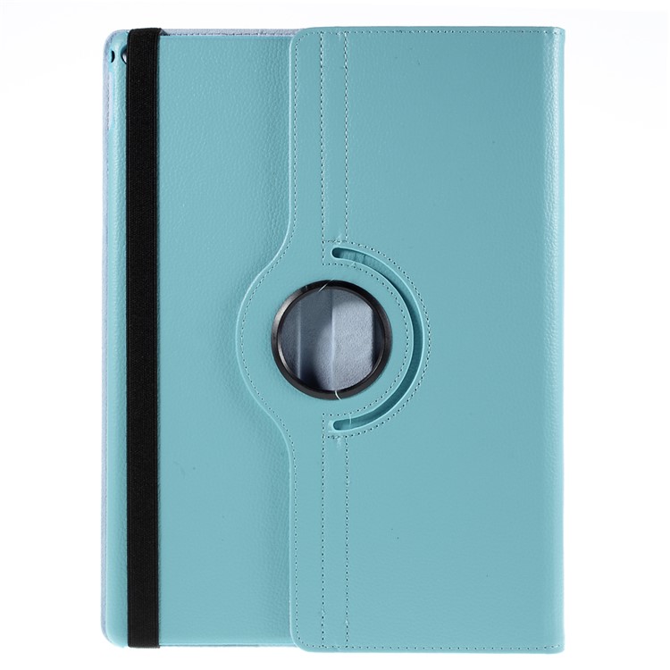 For iPad Pro 12.9 inch Full Rotary Multi-Angle Stand Lychee Smart Leather Shell - Baby Blue-3