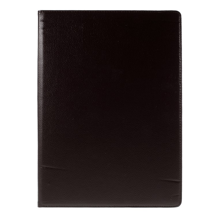 360-Rotation Stand Lychee Smart Leather Cover Case for iPad Pro 12.9 inch - Coffee-2
