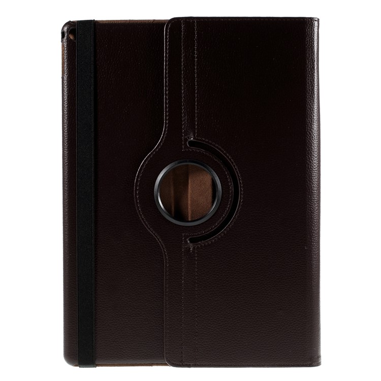 360-Rotation Stand Lychee Smart Leather Cover Case for iPad Pro 12.9 inch - Coffee-3