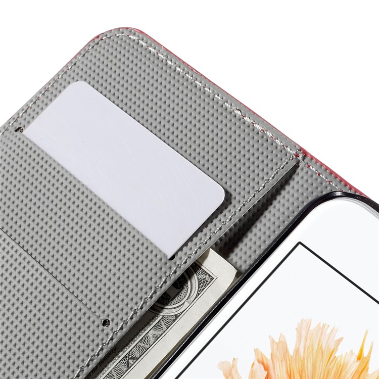 PU Leather Wallet Case for iPhone 6s - Retro American Flag-8