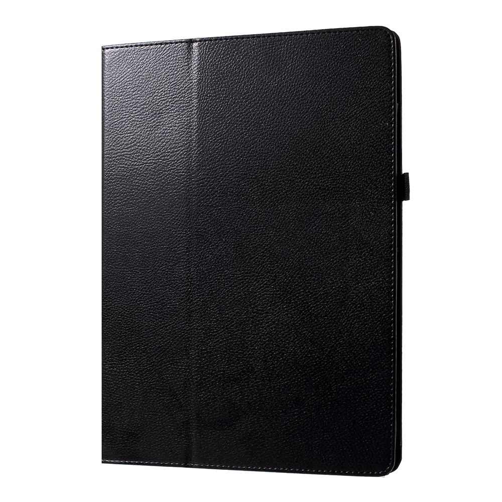 Litchi Texture Smart Leather Stand Case Per Ipad Pro 12,9 Pollici - Nero