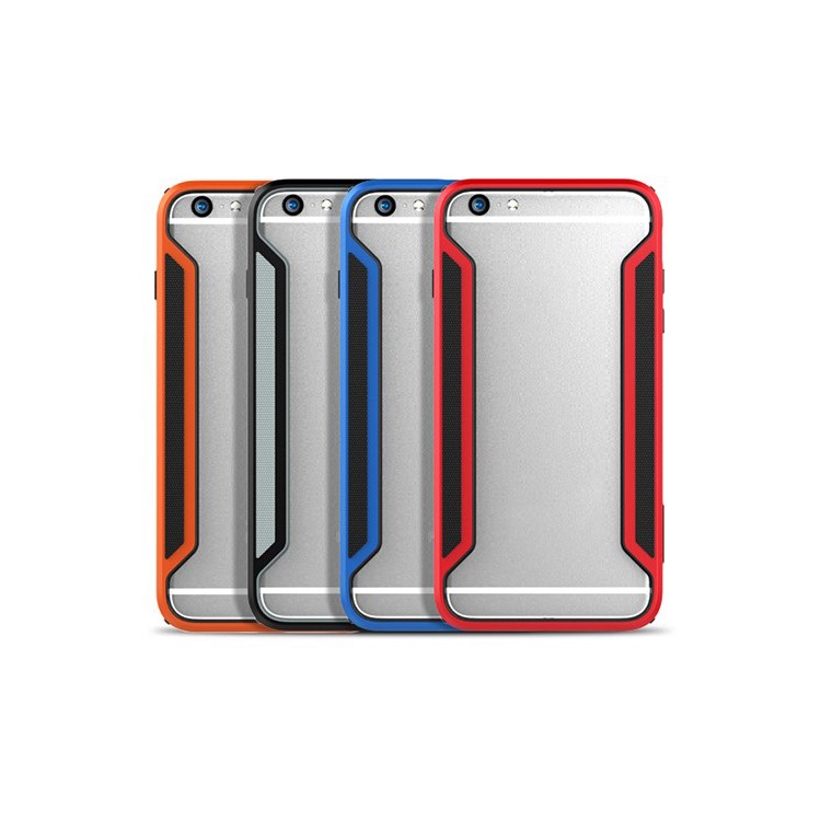 NILLKIN Armor-Border Series PC + TPU Bumper Side Rim for iPhone 6 Plus / 6s Plus 5.5 inch - Blue-7