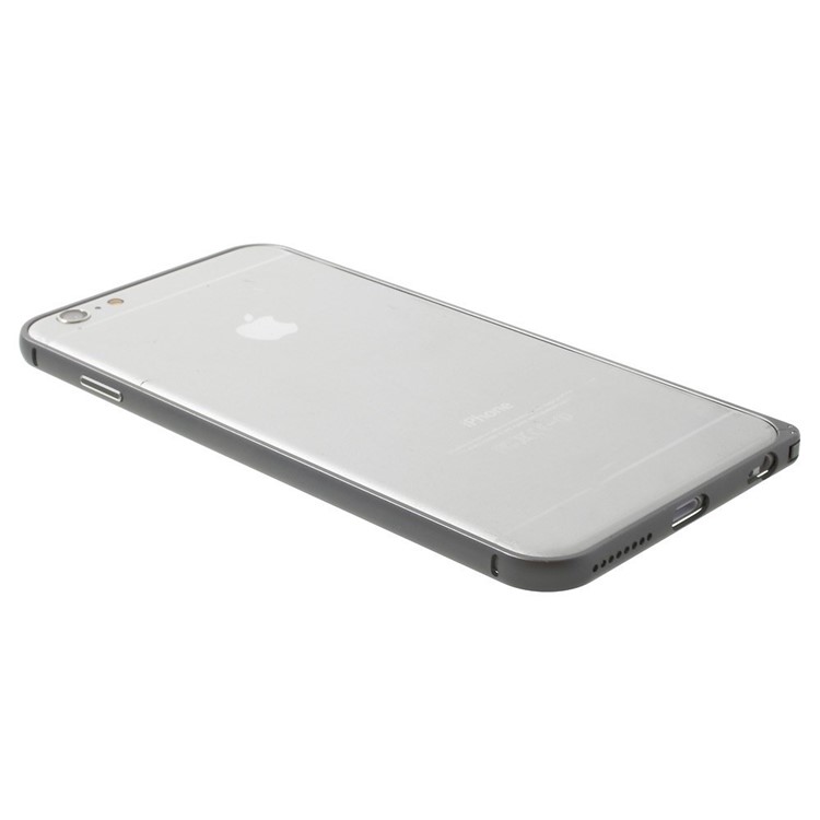 LOVE MEI for iPhone 6 Aluminum Alloy Frame Cover with Curved Edges - Silver-5