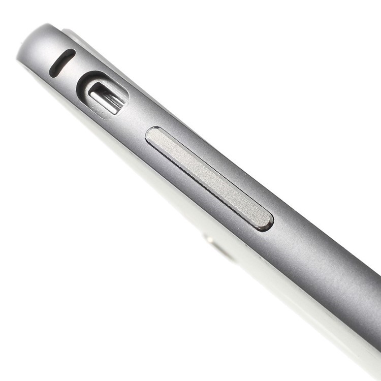 LOVE MEI for iPhone 6 Aluminum Alloy Frame Cover with Curved Edges - Silver-13