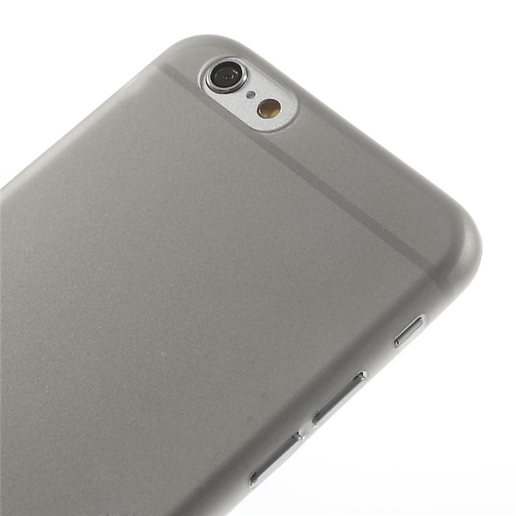 Slim 0.3mm Matte Plastic Case for iPhone 6s / 6 4.7 inch - Grey-3