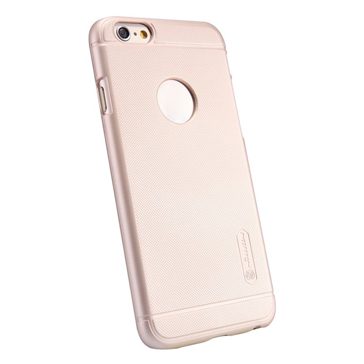 Gold Nillkin Super Frosted Shield Hard Shell for iPhone 6s / 6 4.7 inch w/ Screen Protector-3