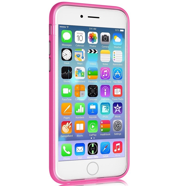 Devia Flying Shell Series PC + TPU Hybrid Case for iPhone 6s / 6 4.7-inch - Rose-4