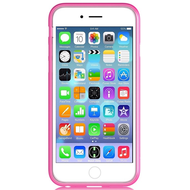 Devia Flying Shell Series PC + TPU Hybrid Case for iPhone 6s / 6 4.7-inch - Rose-7