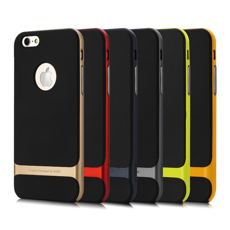 ROCK Royce Series PC + TPU Cover for iPhone 6s 6 4.7 inch - Red-4