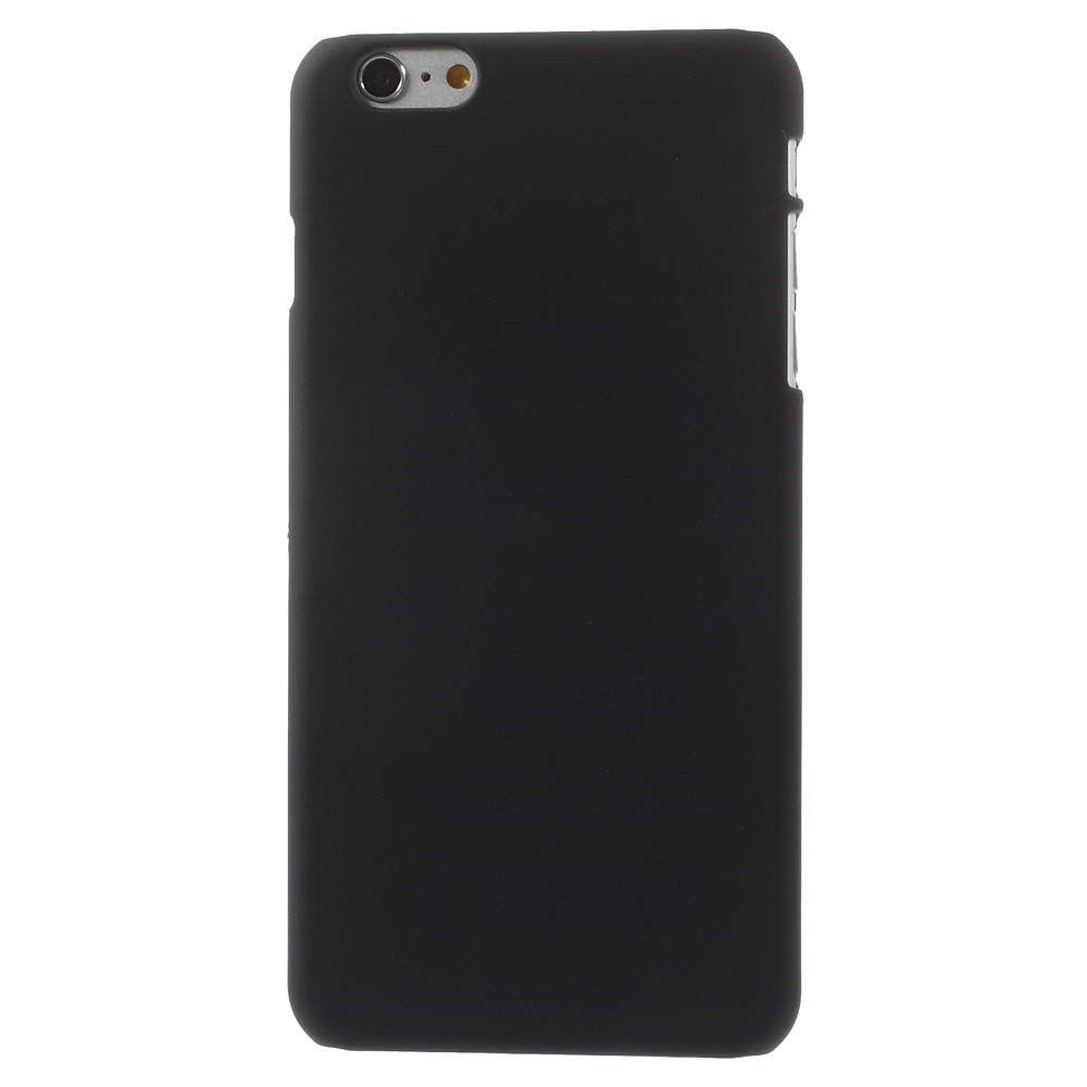 Custodia in Plastica Rigida Gommata Per Iphone 6 Plus / 6s Più 5,5 Pollici - Nero-2