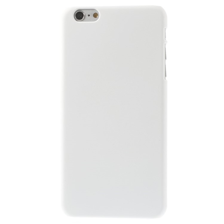 Rubberized Hard Plastic Case for iPhone 6 Plus / 6s Plus 5.5 inch - White-2