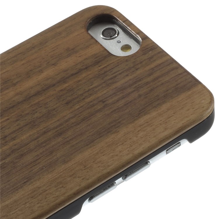 Protective Wooden Back Shell for iPhone 6 - Black Walnut-4