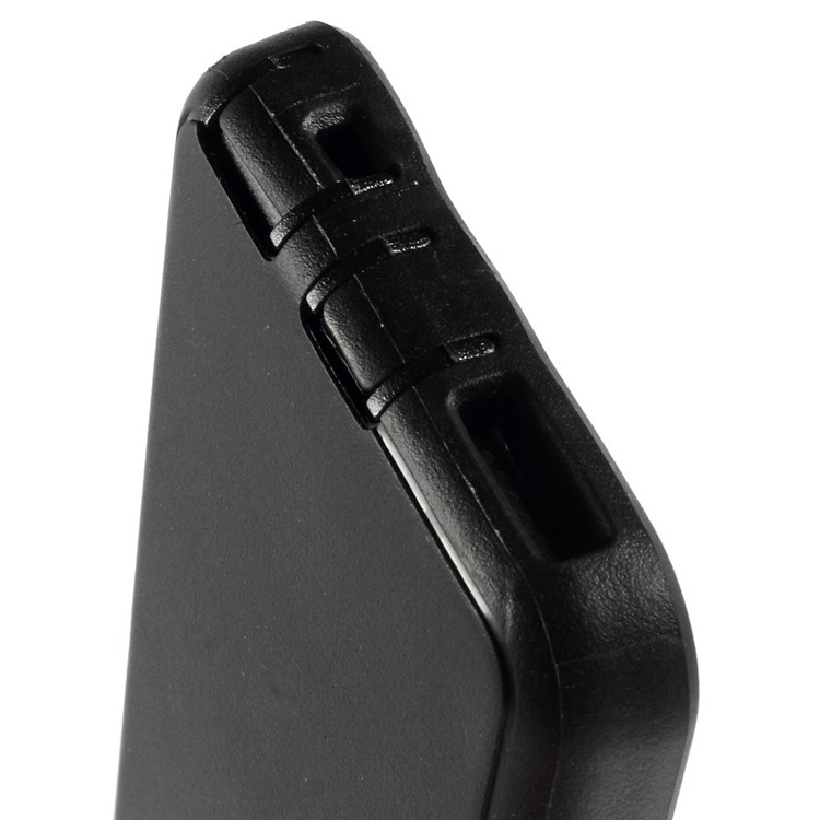Shockproof PC + TPU Hybrid Case w/ Swivel Belt Clip Stand for iPhone 6s 6 - Black-9