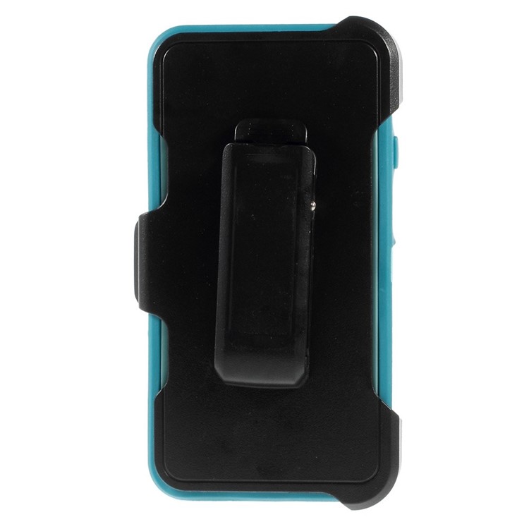 Shockproof PC + TPU Hybrid Case w/ Swivel Belt Clip Stand for iPhone 6s 6 - Baby Blue-6