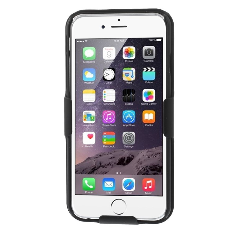 Checker Design Anti-slip Belt Clip Holster Hard Case for iPhone 6s 6-2