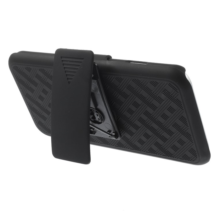 Checker Design Anti-slip Belt Clip Holster Hard Case for iPhone 6s 6-3