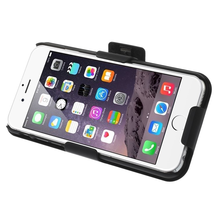 Checker Design Anti-slip Belt Clip Holster Hard Case for iPhone 6s 6-4