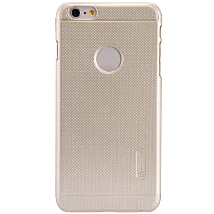 NILLKIN for iPhone 6 Plus / 6s Plus Super Frosted Shield Hard Cover w/ Screen Protector - Gold-1