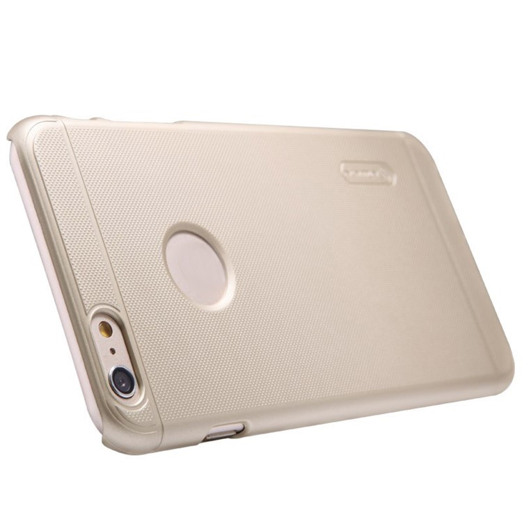 NILLKIN for iPhone 6 Plus / 6s Plus Super Frosted Shield Hard Cover w/ Screen Protector - Gold-5