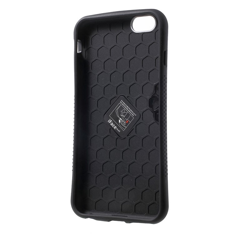 IFACE MALL Glossy PC + Non-slip TPU Case Cover for iPhone 6 Plus / 6s Plus - Green-4