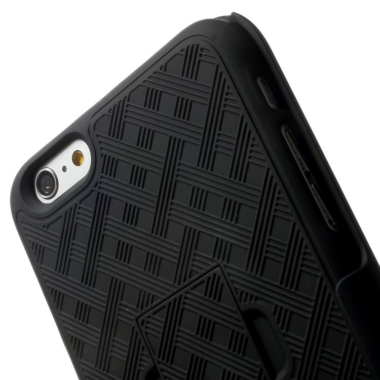 Checker Design Anti-slip Belt Clip Holster Hard Plastic Case for iPhone 6 Plus / 6s Plus-11