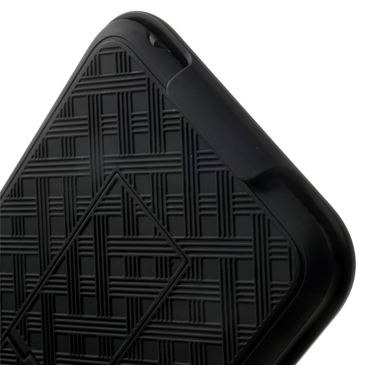 Checker Design Anti-slip Belt Clip Holster Hard Plastic Case for iPhone 6 Plus / 6s Plus-12