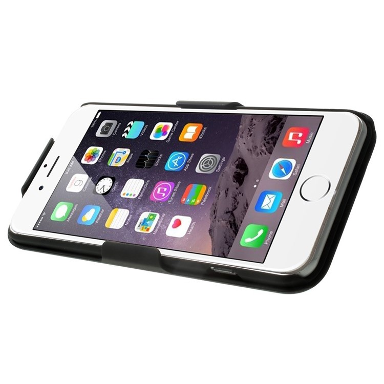 Checker Design Anti-slip Belt Clip Holster Hard Plastic Case for iPhone 6 Plus / 6s Plus-3